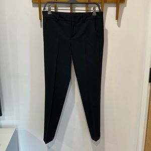 Vince Wool Black Trousers Dress Work Pants